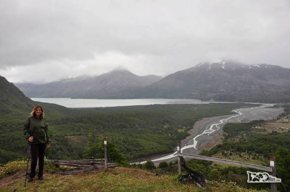 Retornando à cidade depois de fazermos a trilha para o Glaciar do Rio Mosco, região de Villa O'Higgins, no sul do Chile